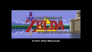 The Legend of Zelda: A Link to the Past (SNES): Intro & Title Presentation