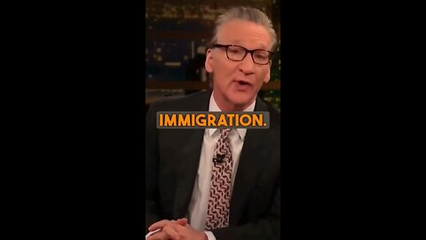 When Bill Maher is triggered about illegals, you know it’s finally hitting them where it hurts!