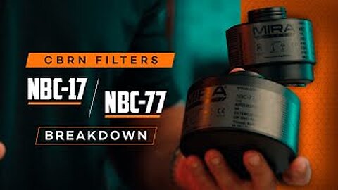 CBRN Gas Mask Filter NBC-77/17 SOF | Product Breakdown