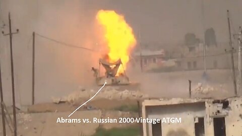 Abrams Tanks Destroyed By Old Russian ATGM's - Read Below