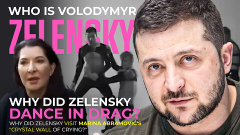 Zelensky | Who Is Volodymyr Zelenskyy? Why Did Zelensky Dance In Drag? Why Did Zelensky Hug Emmanuel Macron Like This? Why Did Zelensky Visit Marina Abramović 's "Crystal Wall of Crying?" Why Is Emmanuel Macron Hanging with Yuval Harari?