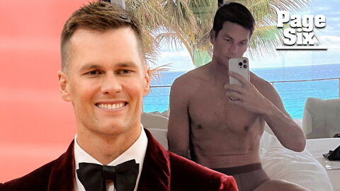 Tom Brady shares underwear selfie after Gisele divorce: 'Did I do it right?'