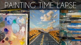 Wander Lust Time Lapse Painting