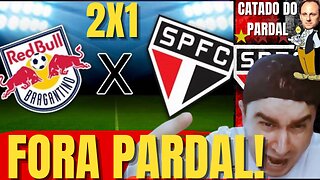 PÓS JOGO: RB BRAGANTINO 2X1 SÃO PAULO l PARDAL APRONTOU NOVAMENTE.