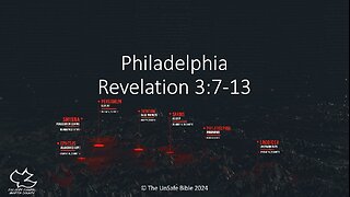 Revelation 3:7-13 Philadelphia
