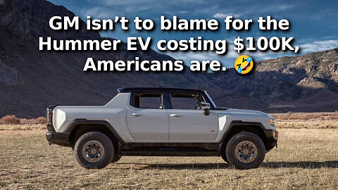 EVs are Supposedly Expensive Because Americans Demand to Have More Car Than They Need 🤔