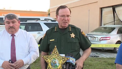 Grady Judd discusses car chase in Polk County