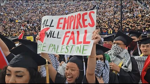 University of Michigan 2024 Graduation Interrupted By Pro Palestine Protesters May 4th Ann Arbor
