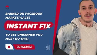 How To Get Unbanned from Facebook Marketplace | Instant FIX for Facebook Marketplace Ban