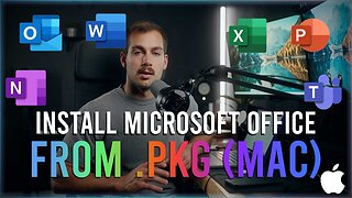 How to Install Office from .PKG File (Mac)