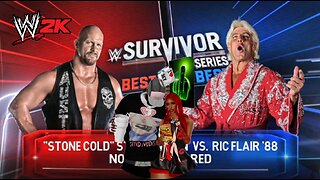 WWE2K (CLASSICS / SURVIVOR MATCH) Stone Cold vs Ric Flair