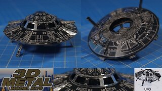 3D Metal UFO [4K]