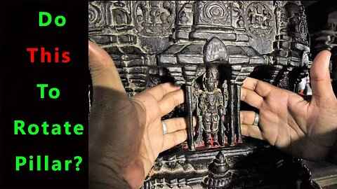 Rotating Pillar Found In Dark Chamber - Evidence of Ancient Technology in India?