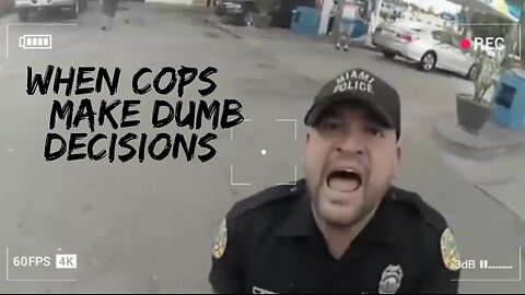When Cops Make Dumb Mistakes