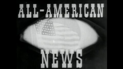 All American News 13 (1945 Original Black & White Film)
