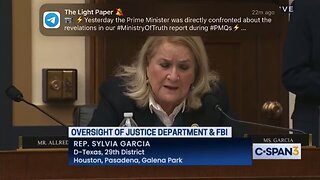 Oversight of justice department and FBI