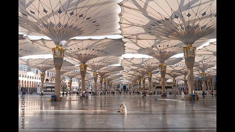 Saudi Arabia mosque umbrellas | #PrayerCanopy#MosqueShelter