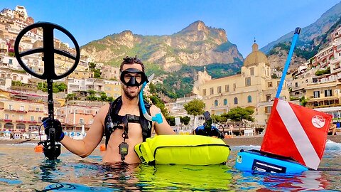 Italy's Most Famous Beach FULL OF TREASURE! Found Metal Detecting