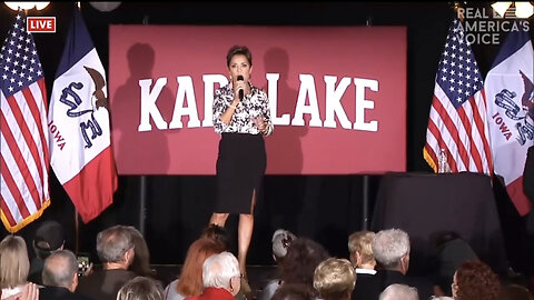 Kari Lake Teases Senate, VP Run At Iowa Rally