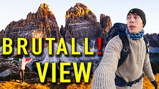 The 😱SICKEST😱 Mountain I Have EVER SEEN - 🇮🇹⛰️ Italian Dolomites ⛰️🇮🇹 BTS Ep 2.