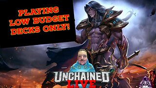 Gods Unchained / Playing Low Budget Decks Only Now! / Play To Earn Crypto Blockchain Game!