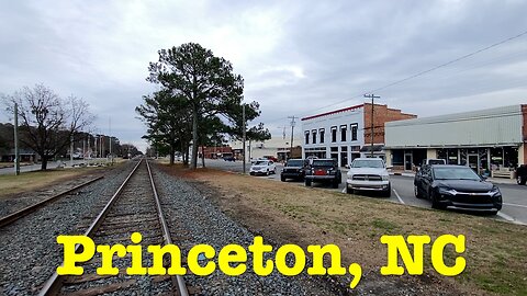 Princeton, NC, Town Center Walk & Talk - A Quest To Visit Every Town Center In NC