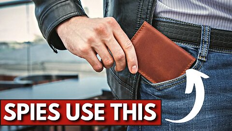SPY SECRET: Why You Should Always Carry a Toss Wallet | Jason Hanson