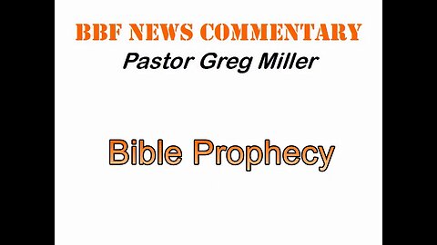 Fundamental Misunderstanding About The Pre-Trib Rapture (BBF News Commentary) 3/16/20