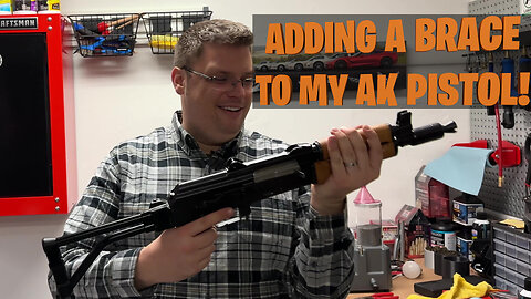 Installing a Brace on My Zastava PAP M92 AK Pistol | AK Project Pt 3