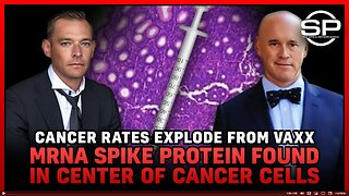 Cancer Rates EXPLODE From Vaccine mRNA Spike Protein Found In Center Of Cancer Cells! Stew Peters & Dr David Martin
