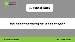 How can I increase hemoglobin and lymphocytes?