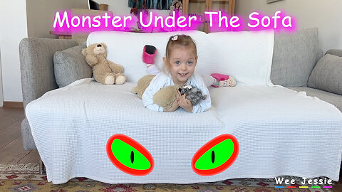 Monster under the sofa