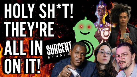 DEI Detected Was RIGHT!! Surgent Studios Head In CAHOOTS With Sweet Baby Inc!!
