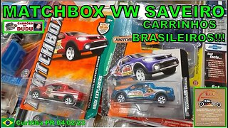 MATCHBOX Volkswagen SAVEIRO Cross 1:64 CARRÕES DO DUDU 04/02/23 #matchbox