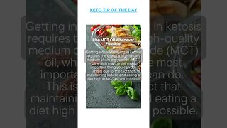 Keto Tip of the Day - Use MCT Oil Whenever Possible.