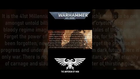 The 41st Millennium - Warhammer 40k