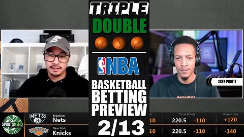 NBA Picks & Predictions | Nuggets vs Heat | Lakers vs Blazers | SM Triple-Double for Feb 13