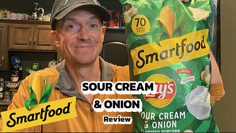 Lays SmartFood Sour Cream and Onion Popcorn