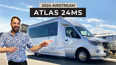 MUST SEE Luxury Motorhome | 2024 Airstream Atlas 24MS RV