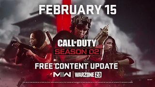 Season 02 Launch Trailer | Call of Duty Modern Warfare 2 and Warzone 2.0