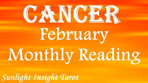 CANCER - An Unexpected Event Makes You Very Very Happy!🥰February 2023