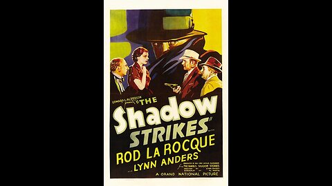 The Shadow Strikes 1937 colorized (Rod La Roque)