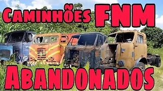 Caminhões Abandonados FNM's Parte 186