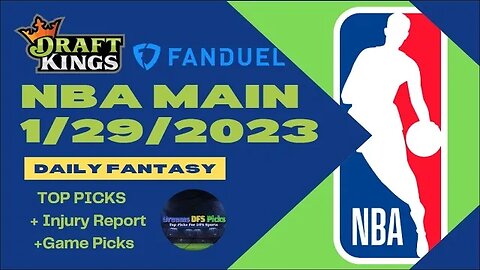Dreams Top Picks NBA DFS Today Main Slate 1/29/23 Daily Fantasy Sports Strategy DraftKings FanDuel