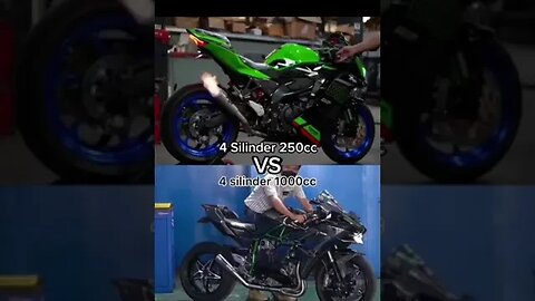 #zx25r #ninjah2 | Test Sound 4 cylinder 250cc vs 4 cylinder 1000cc 😱😱😱