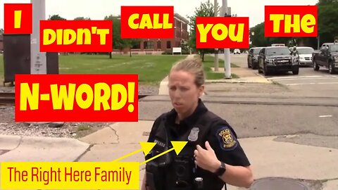 🔵🔴I didn't call you the n-word stupid. The right here family 1st amendment audit fail🔵🔴