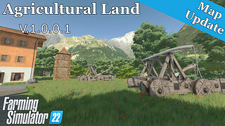 Map Update | Agricultural Land | V.1.0.0.1 | Farming Simulator 22
