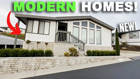 Incredible New Manufactured Homes! Palomar Estates Mobile Home Park Tour!