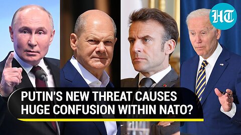 Confused NATO's Biggest Members Contradict Each Other On Camera A Day After Putin Threat? | Ukraine