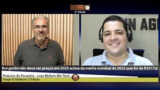 Boi gordo não deve ver preços em 2023 acima da média nominal de 2022 que foi de R$317@